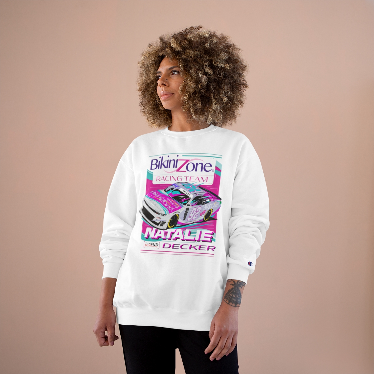 ND Bikini Zone Racing Team Champion Sweatshirt - Image 4